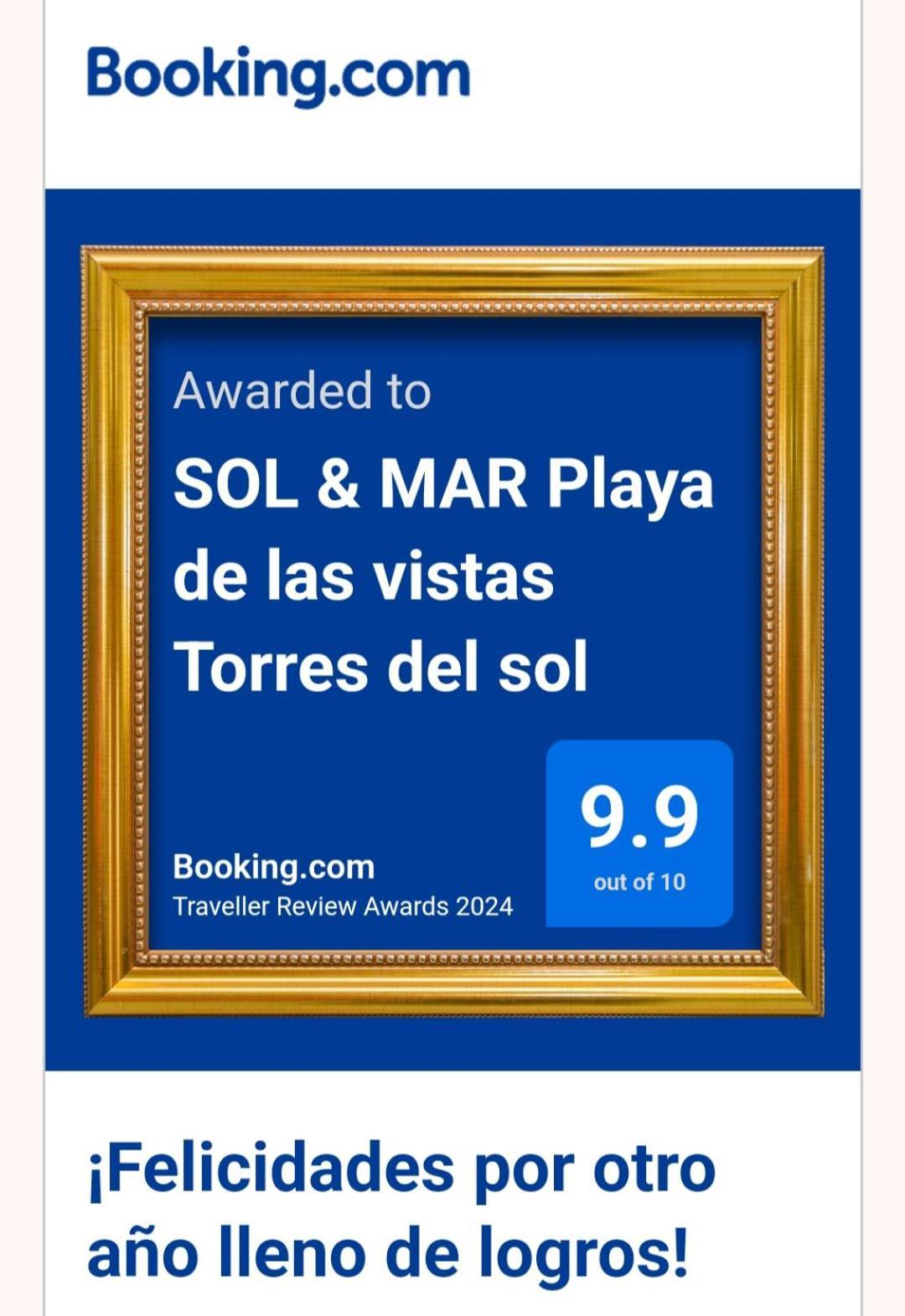 Sol & Mar Playa De Las Vistas Torres Del Sol A504 Arona  Exteriér fotografie